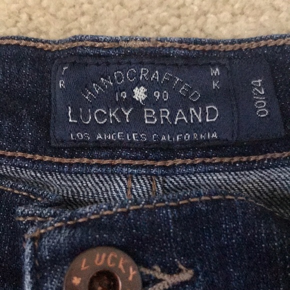 Lucky Brand Blue Denim - The Roll Up Shorts Size 24 - Picture 5 of 13